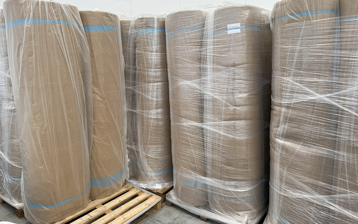 VERDEPIANO::product::Natural Mulching Fabric::biodegradable ...